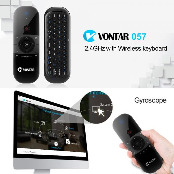 W1 2.4G Air Mouse Wireless Keyboard USB Receiver_2