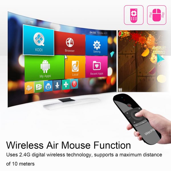 W1 2.4G Air Mouse Wireless Keyboard USB Receiver_4