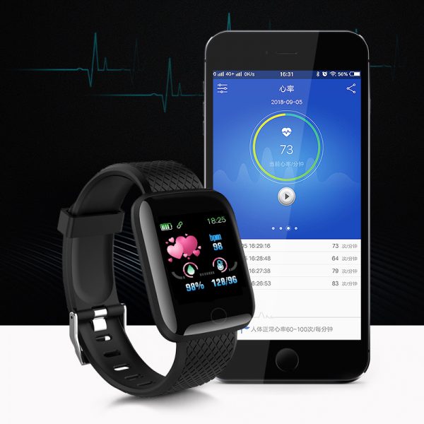 116Plus Sports Touch Screen Tracker Smart Bracelet_9