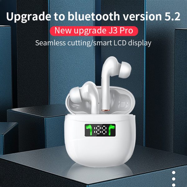 TWS J3 Pro Bluetooth 5.2 True Wireless Earbuds_4