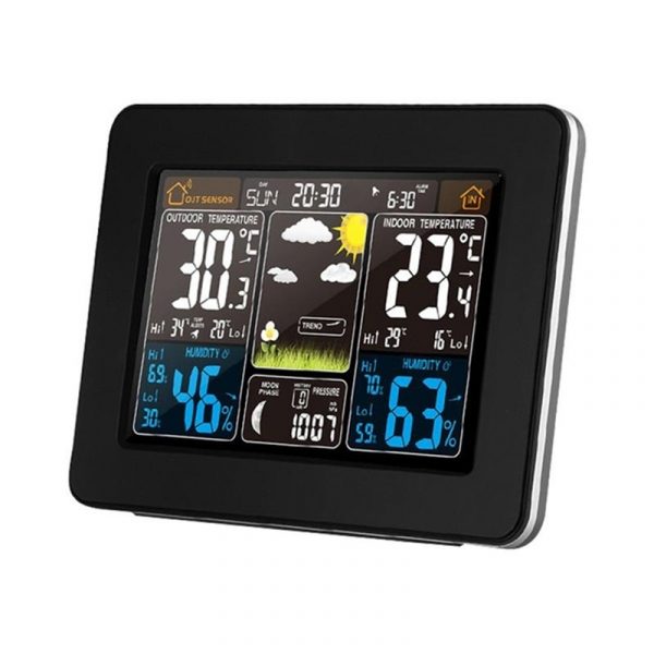 LCD Display Weather Station Alarm Clock_1