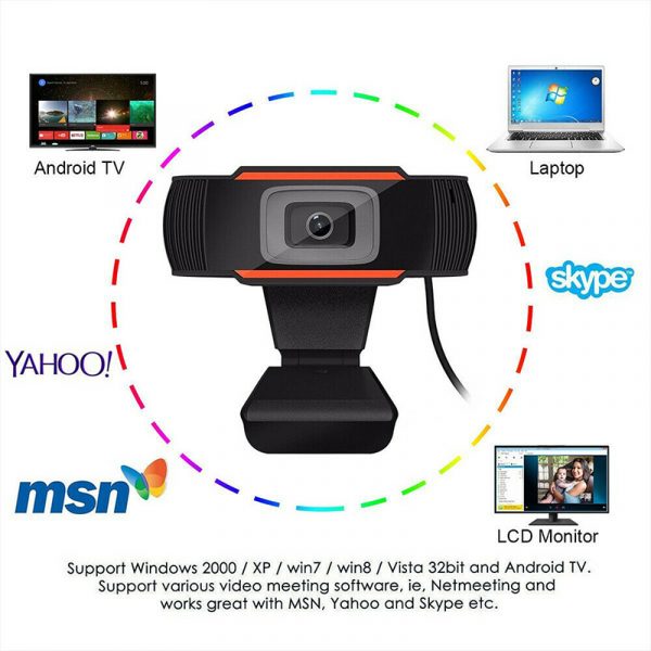 Video recording HD webcam with MIC_5