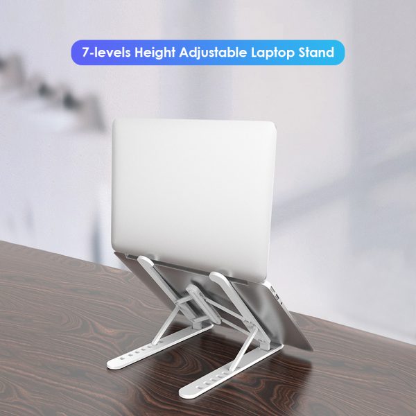 Notebook Computer Stand Anti-Skid Heat Dissipation Base Foldable Lifting Stand_12