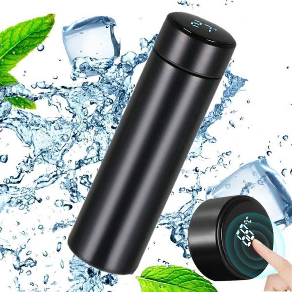 500ML Stainless Steel Insulated Hot and Cold Smart Water Bottle, with Temperature LCD Display_16