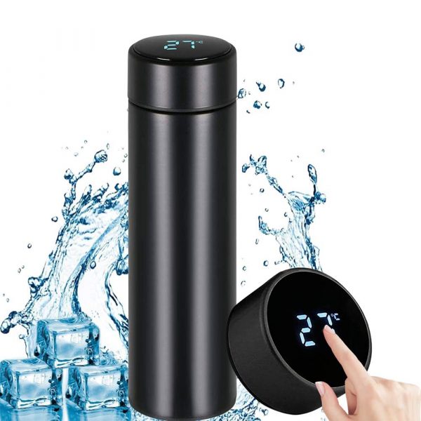 500ML Stainless Steel Insulated Hot and Cold Smart Water Bottle, with Temperature LCD Display_17