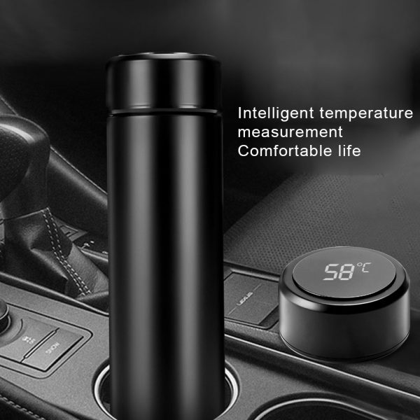 500ML Stainless Steel Insulated Hot and Cold Smart Water Bottle, with Temperature LCD Display_14