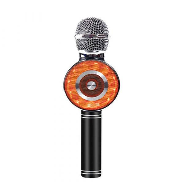 High Configuration Wireless Bluetooth Microphone with Large Speaker and LED Lights_2