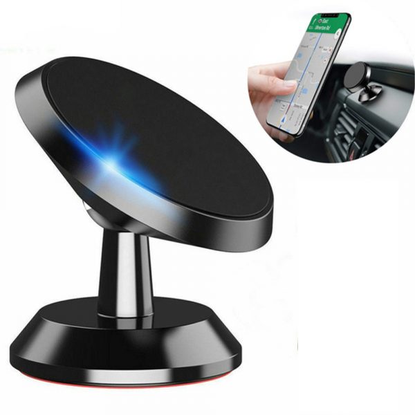 Universal Adhesive Dashboard Type Magnetic Mobile Phone Holder Cellphone Mount for 6.5 inch Phones_0