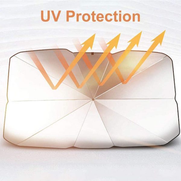 Sun Protection Heat Insulation Car Windshield Sunshade Umbrella for Car Interior Protection_9