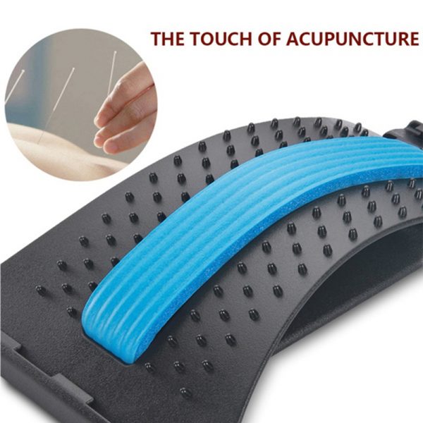 Back Stretcher and Massager Spine Relaxer for Lumbar Support_1