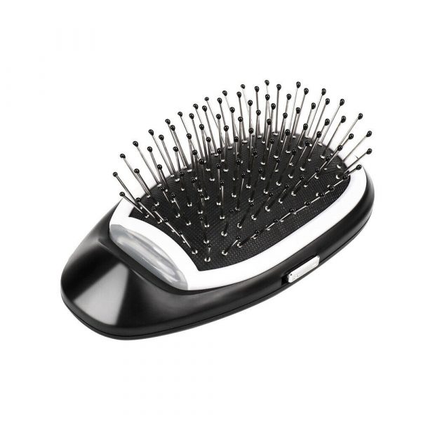 Negative Ion Battery Operated Hair Brush Styling Hair Comb and Scalp Massager_0