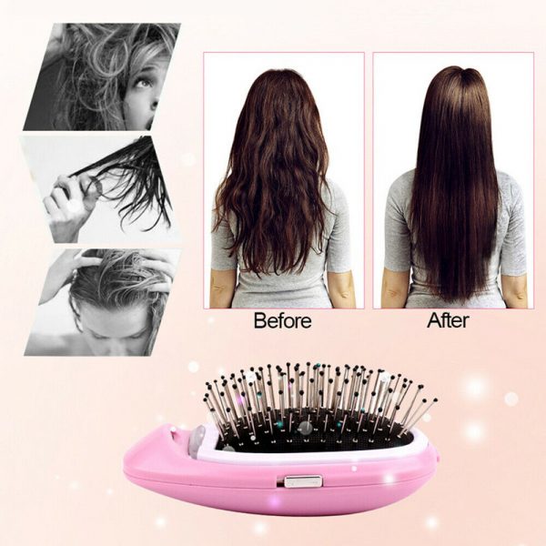 Negative Ion Battery Operated Hair Brush Styling Hair Comb and Scalp Massager_10