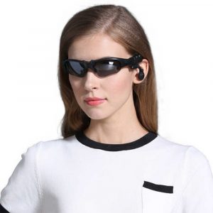 Outdoor Polarized Light Sunglasses and Wireless Bluetooth Headset Portable Glasses Headset
