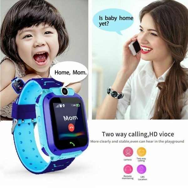 Q12 Life Waterproof SOS USB Rechargeable Smartwatch for Children iOS and Android Ready_6