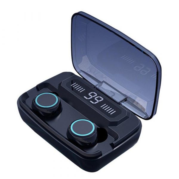 M11 Wireless In-Ear Sports Bluetooth 5.0 Headset with Digital Power Display and Charging Box_0