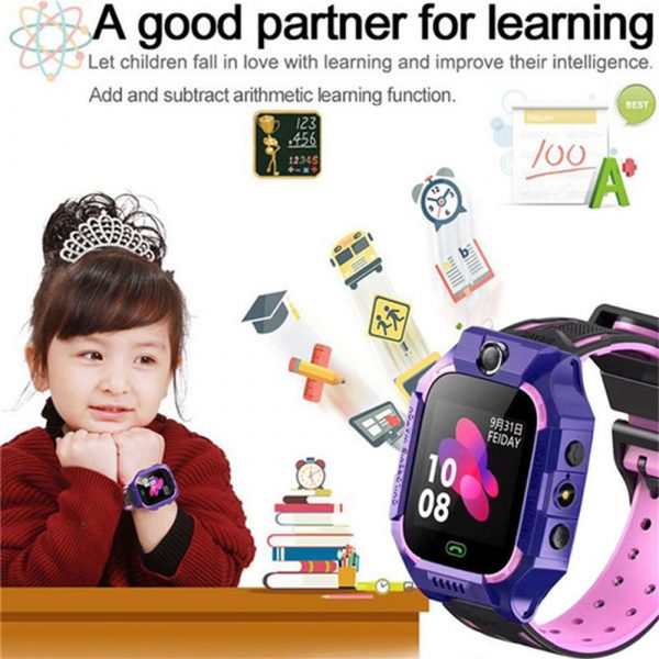 Z6 Q19 Kids Waterproof Smart Watch with Touch Camera SOS Watch for Boys and Girls_15