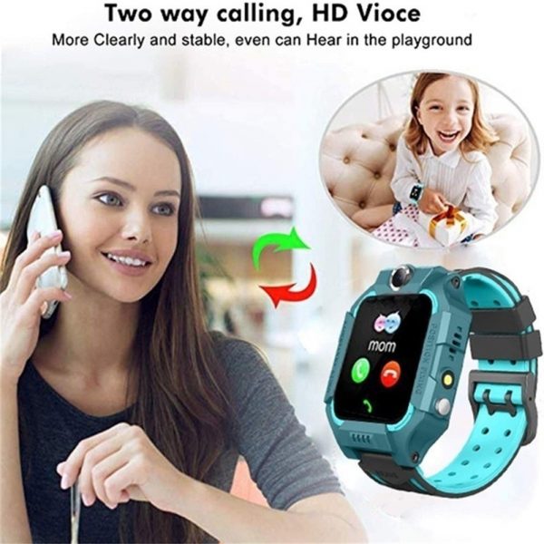 Z6 Q19 Kids Waterproof Smart Watch with Touch Camera SOS Watch for Boys and Girls_4