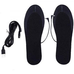 Electric Heating Cut-to-Fit Insoles Washable Thermal Foot Warmer Sock Cushion for Men and Women