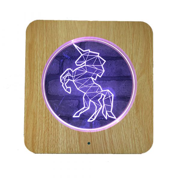 3D Acrylic Illusion 7 Color Night Light Bedside Table Light for Children’s Room Decoration_13