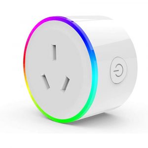 Smart Socket Wi-Fi Enabled Voice Control Electrical Plug Supports Google and Alexa.