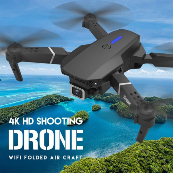 HD Remote Controlled Dual-Lens Folding Aerial Drone 1080P & 4K Resolution_5