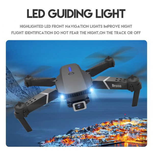 HD Remote Controlled Dual-Lens Folding Aerial Drone 1080P & 4K Resolution_7