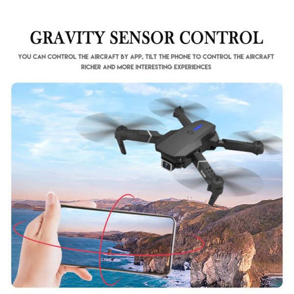 HD Remote Controlled Dual-Lens Folding Aerial Drone 1080P & 4K Resolution_11