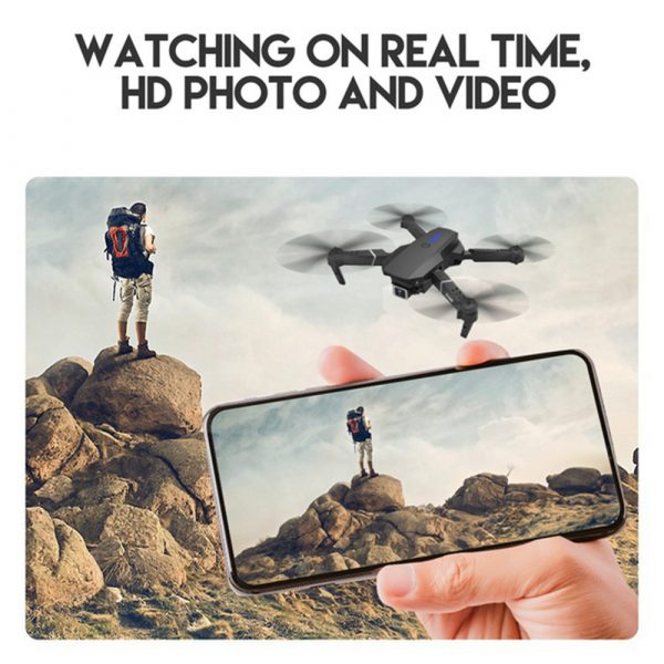 HD Remote Controlled Dual-Lens Folding Aerial Drone 1080P & 4K Resolution_12