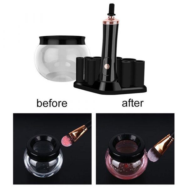 Battery Operated Electric Makeup Brush Cleaner Automatic Brush Washer and Dryer_10