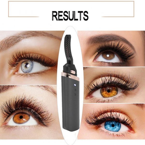 360 ° Rotary Head USB Rechargeable Eyelash Curling Device Quick Heating Long Lasting Eyelash Curler_7