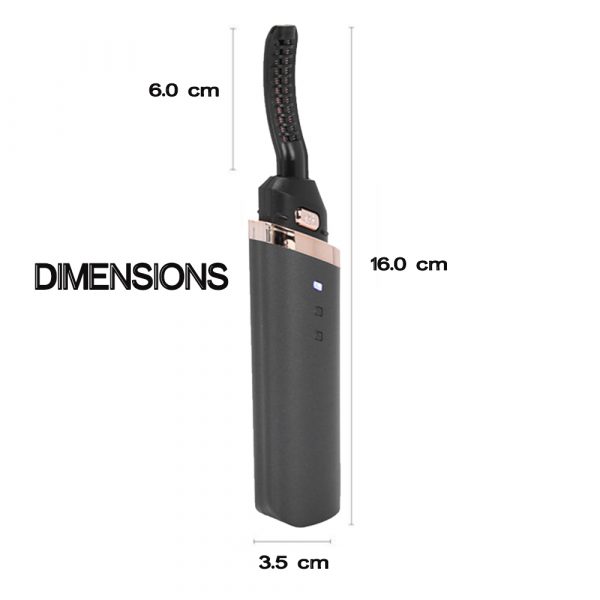 360 ° Rotary Head USB Rechargeable Eyelash Curling Device Quick Heating Long Lasting Eyelash Curler_10