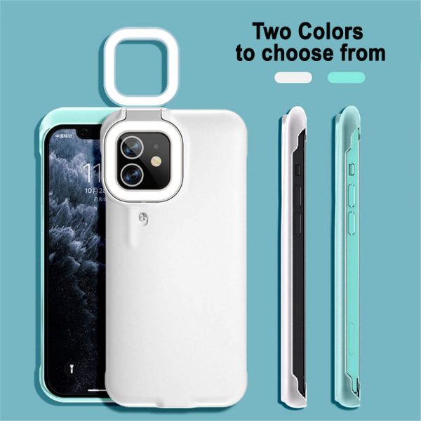 Mobile Phone Protective Phone Case with Fill Light and Reverse Charging Function_8