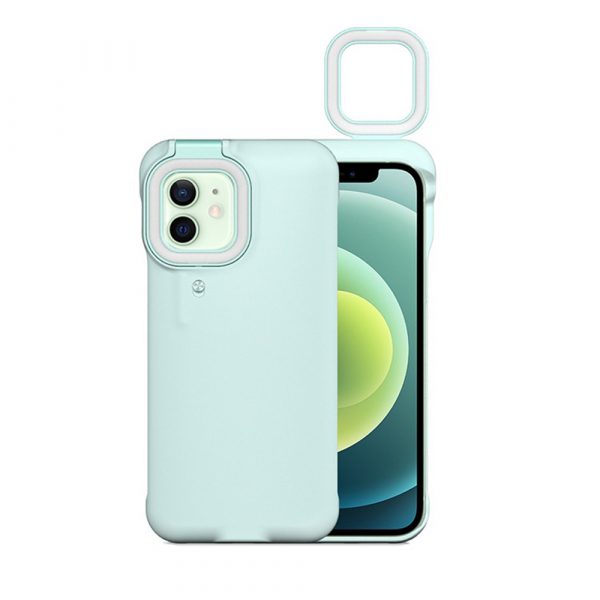 Mobile Phone Protective Phone Case with Fill Light and Reverse Charging Function_4
