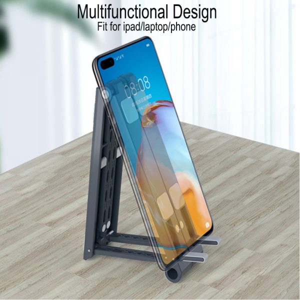 3-in-1 Multi-Function Folding Rack Bracket for Laptop Tablet and Phone Stand Holder_3