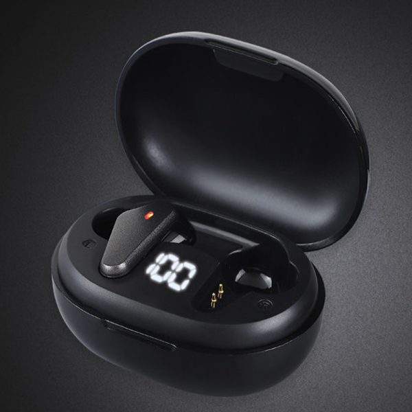 TWS Bluetooth 5.0 Binaural Wireless Noise Cancelling Sports Earbud with Mic and Charging Case_1