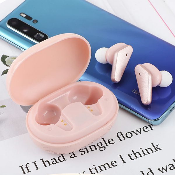TWS Bluetooth 5.0 Binaural Wireless Noise Cancelling Sports Earbud with Mic and Charging Case_4