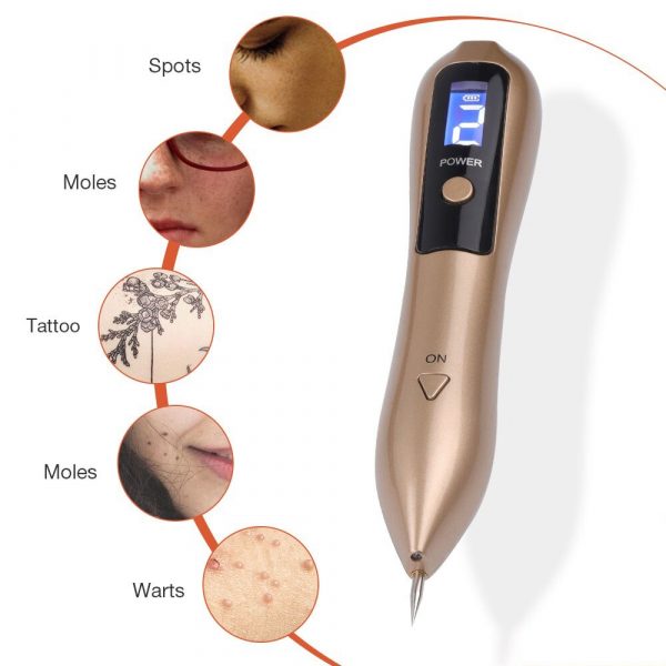 9 Speed USB Rechargeable Spotlight Mole Freckle and Spot Scanner and Remover Pen_6