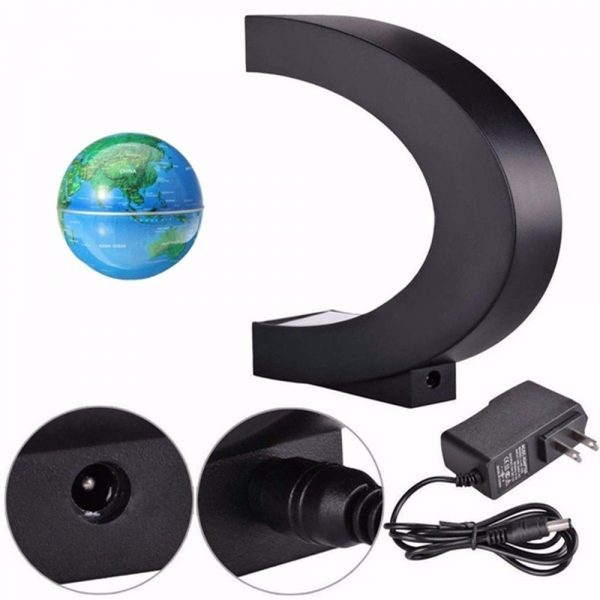 C- Shaped Magnetic Levitation Globe for Desk Table and Home Decoration_10