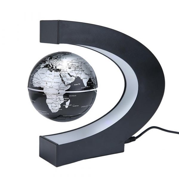 C- Shaped Magnetic Levitation Globe for Desk Table and Home Decoration_3