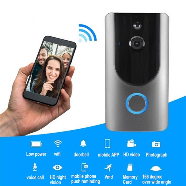 Smart Wireless Wi-Fi HD Video Doorbell for Home Protection and Home Security_6