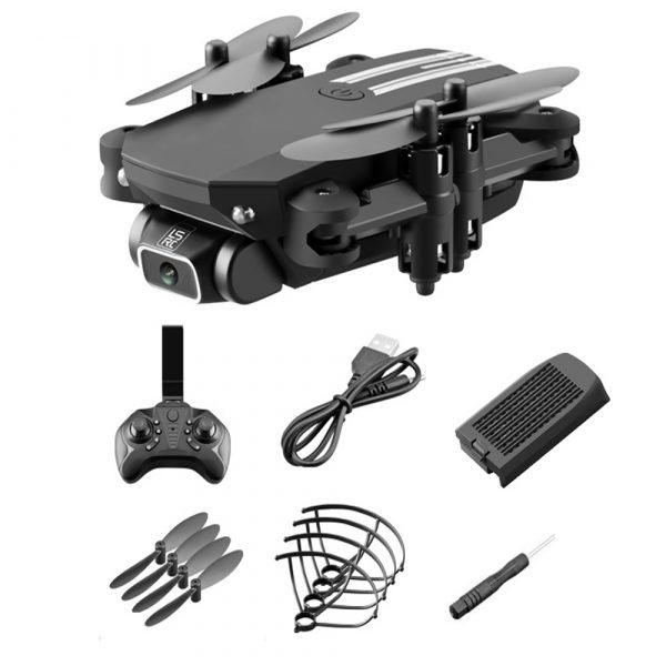 USB Rechargeable 4K Resolution Mini Folding Drone with Remote Control_2
