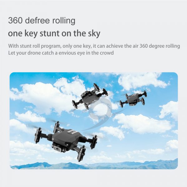 USB Rechargeable 4K Resolution Mini Folding Drone with Remote Control_22