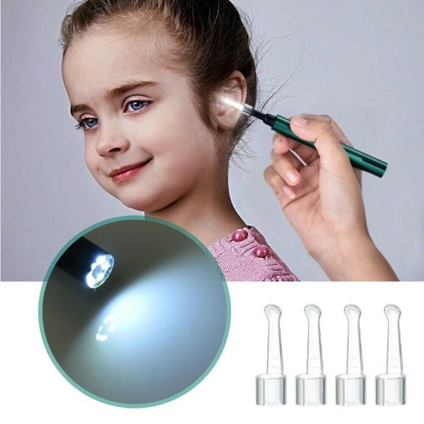 WI-FI Enabled HD Wireless Otoscope Earwax Remover Visual Ear Cleaner_6