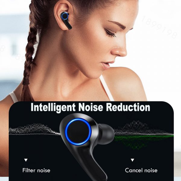 TWS Touch Control Wireless Headphones 9D Stereo Bluetooth with Mic_7