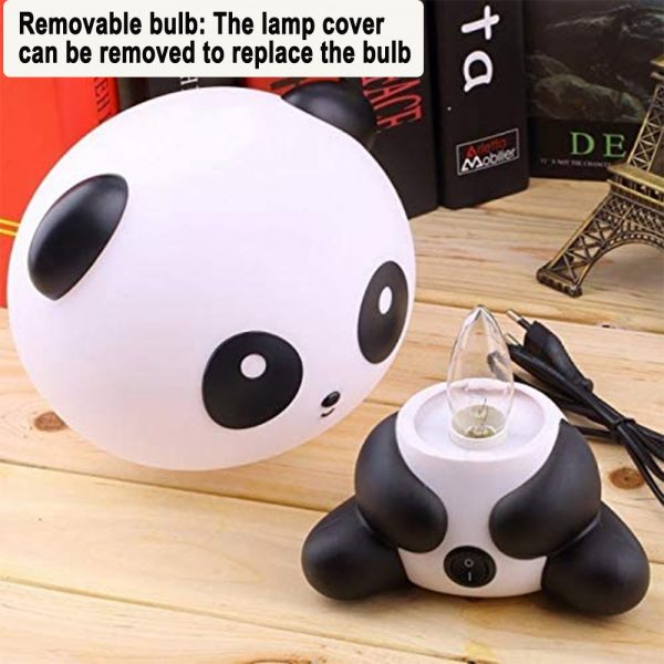 Portable LED Warm Light Panda Bedside Night Lamp_10