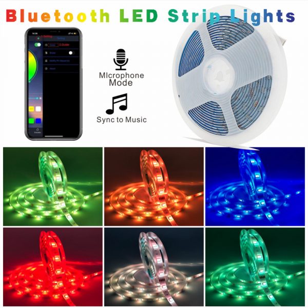 Remote Controlled Bluetooth Ready RGB LED Lights_5