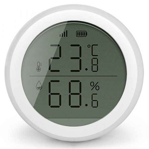 Smart Temperature and Humidity Sensor Wireless Detector_0