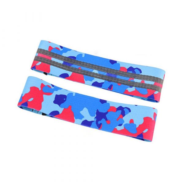 Camouflage Non-Slip Hip Trainer Resistance Bands_4
