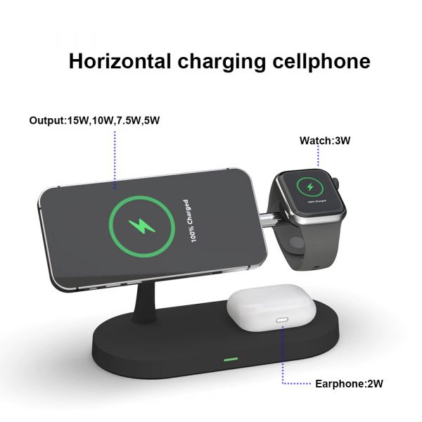 3-in-1 15W Wireless Magnetic Charger_8