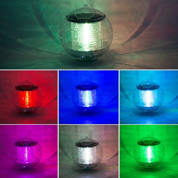 Solar Powered Color Changing LED Floating Pool Lights_9